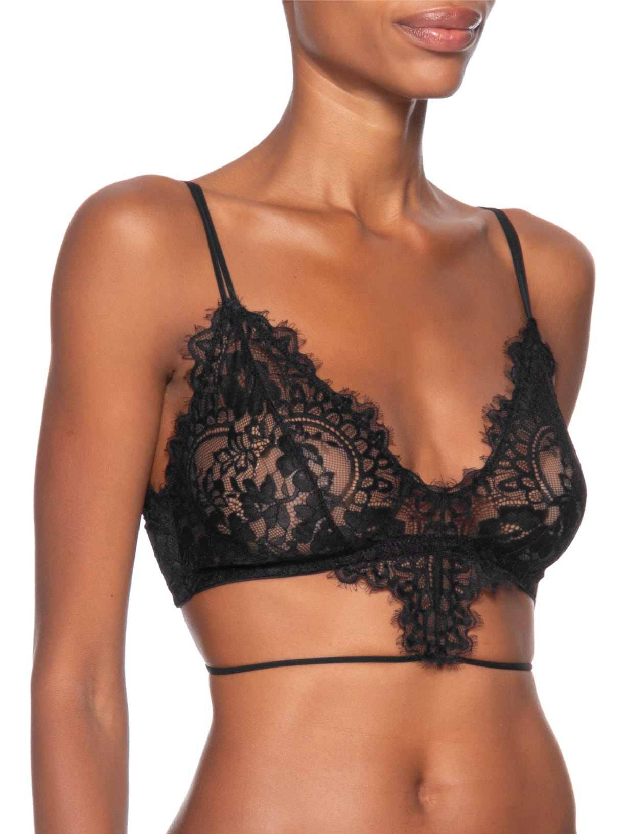 Top Renda Amy Preto Shop2gether + Jogê
