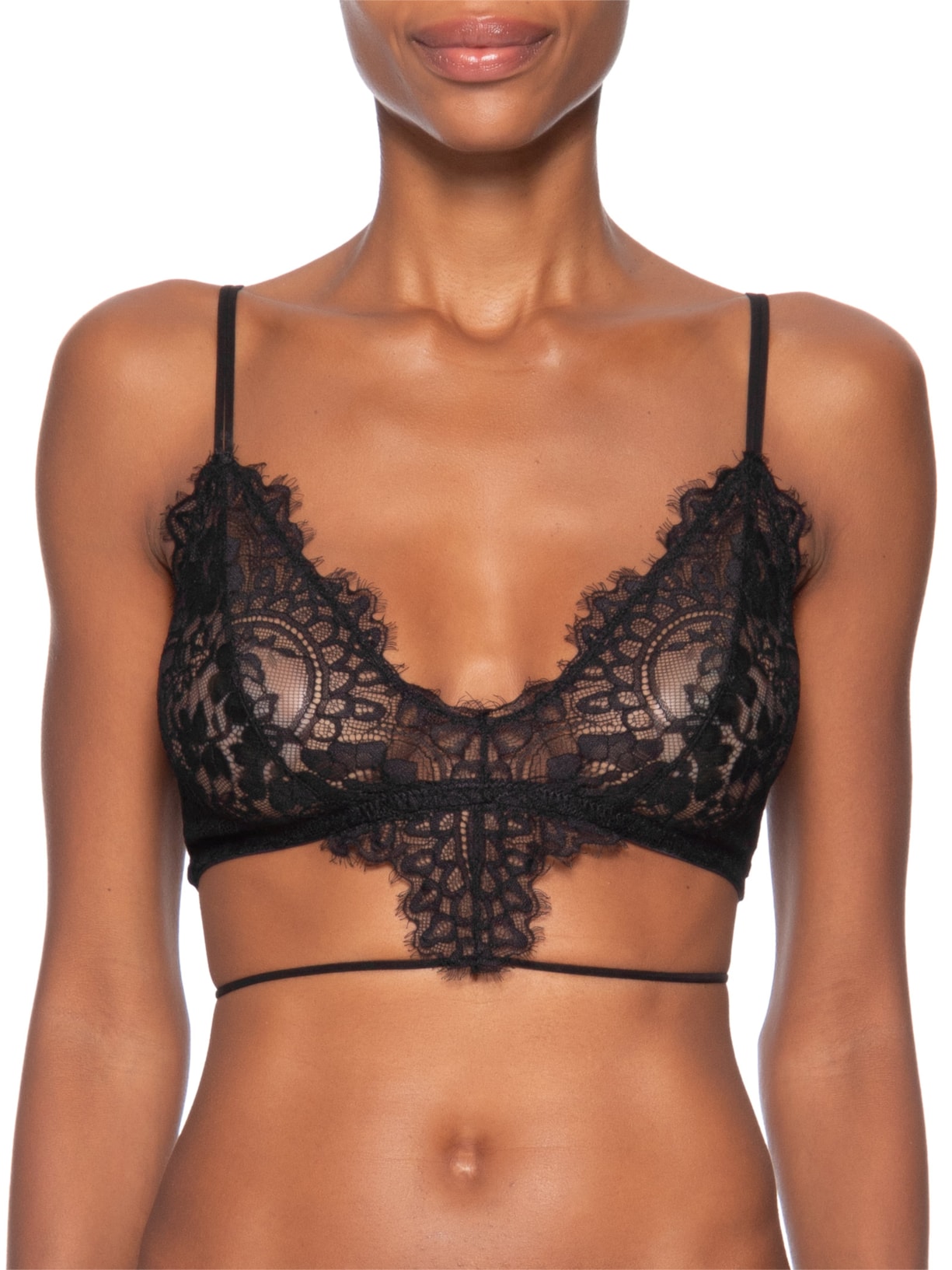 Top Renda Amy Preto Shop2gether + Jogê