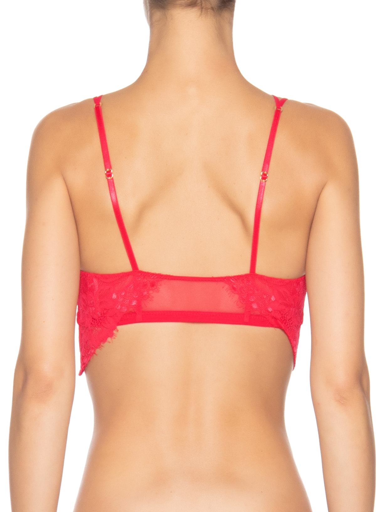 Top Renda Luiza Vermelho Jogê