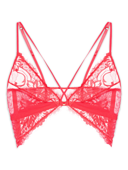 Top Renda Luiza - Vermelho