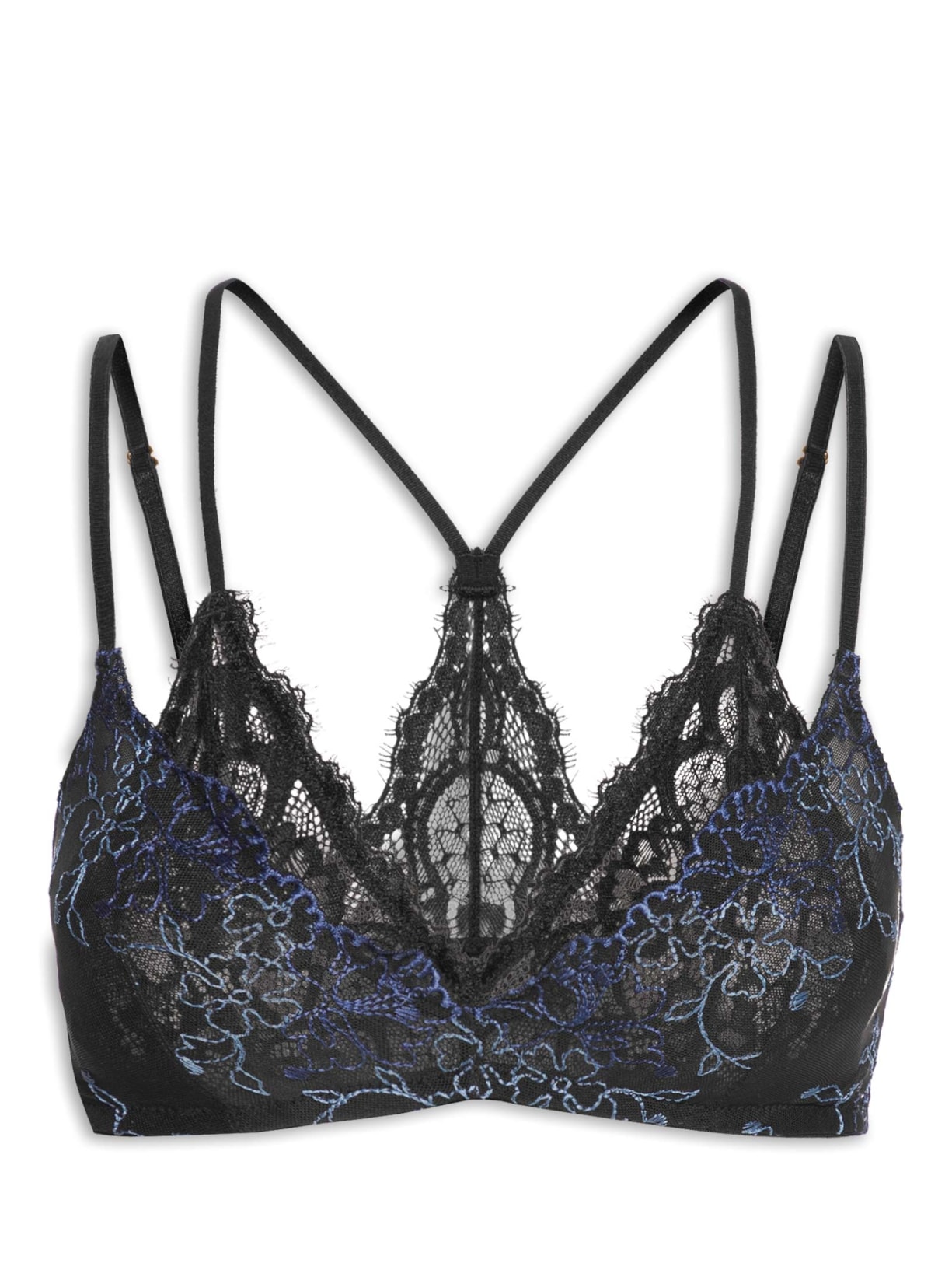 Top Renda Maja - Preto