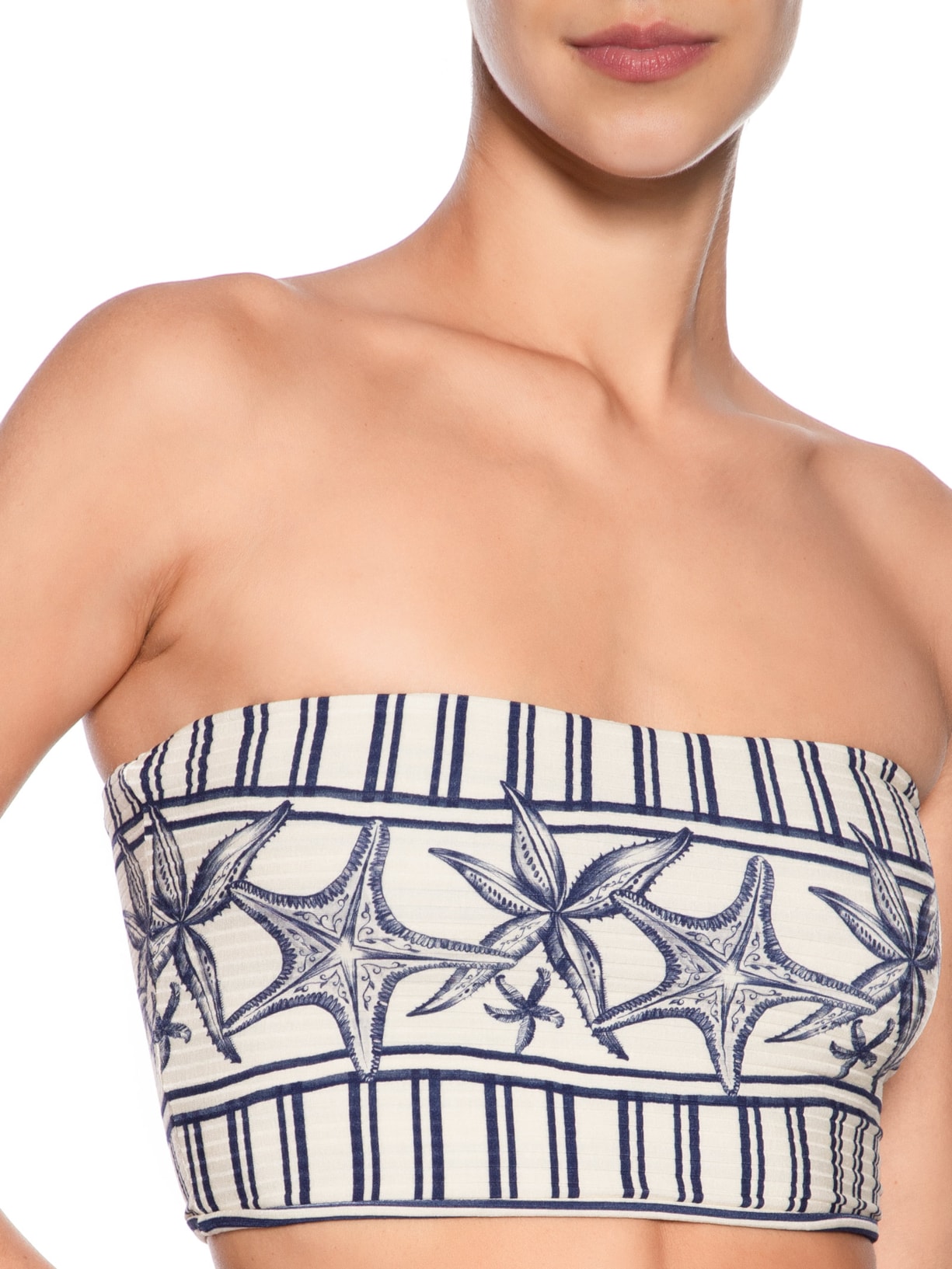 Top Reto Double Aventureiro Branco Farm