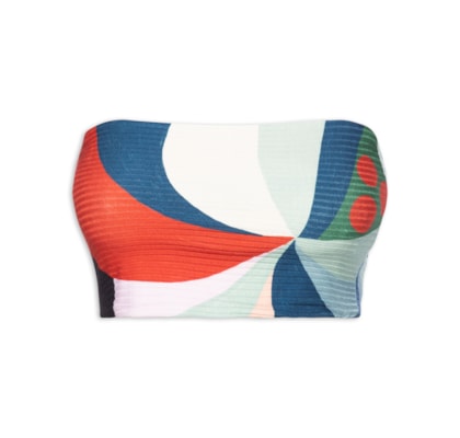 Top Reto Double Recanto Dos Coqueiros - Azul