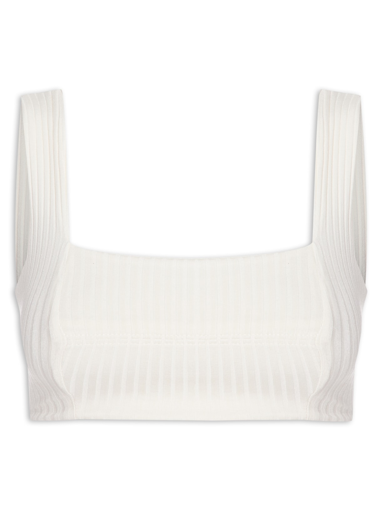 Top Reto Rib - Off White
