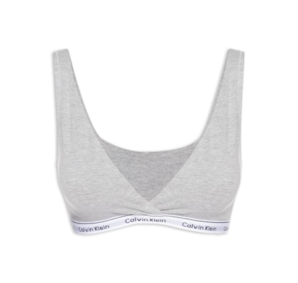 Top Reversível CK Mini Modern Cotton – Cinza