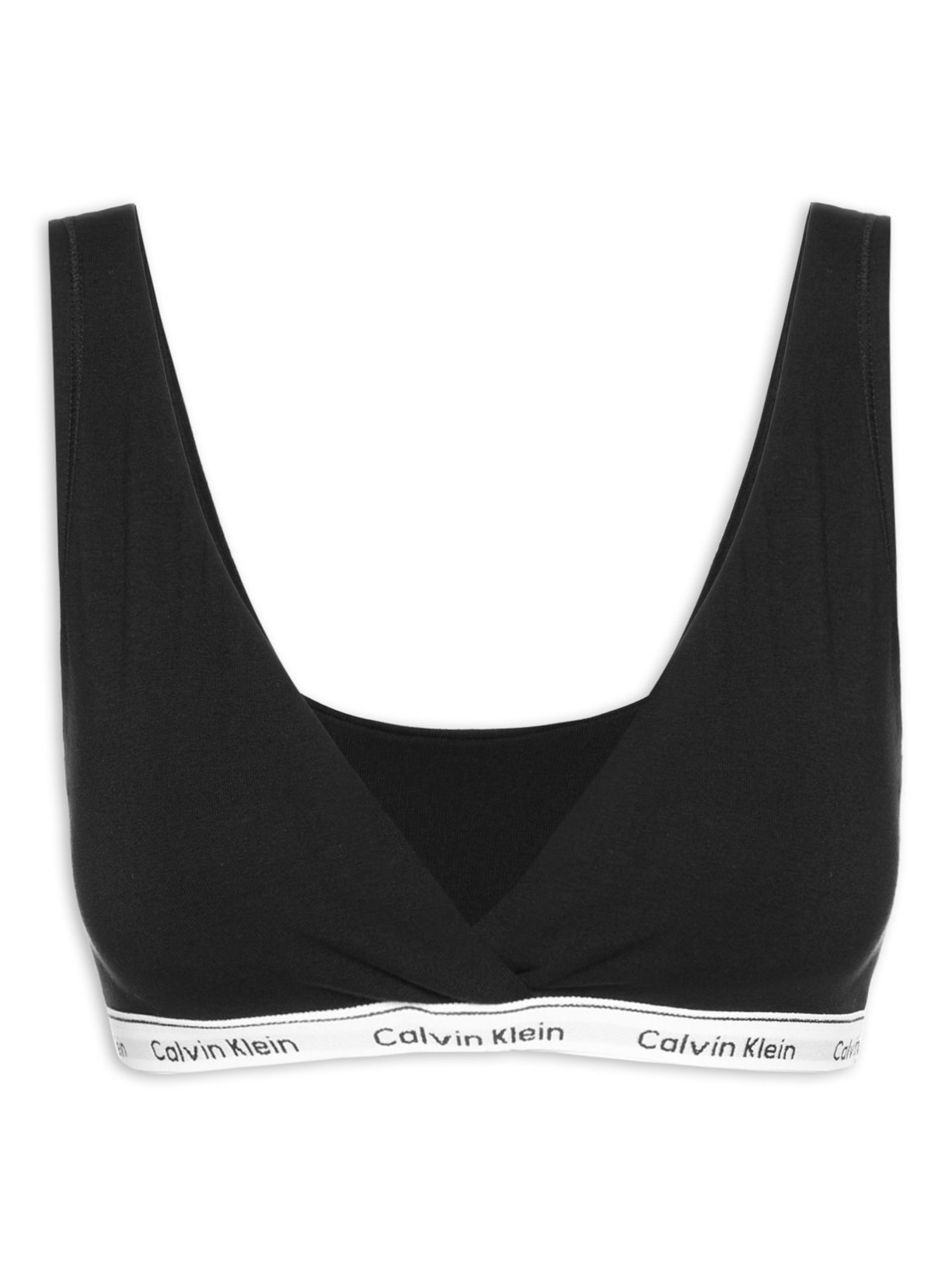 Top Reversível CK Mini Modern Cotton – Preto