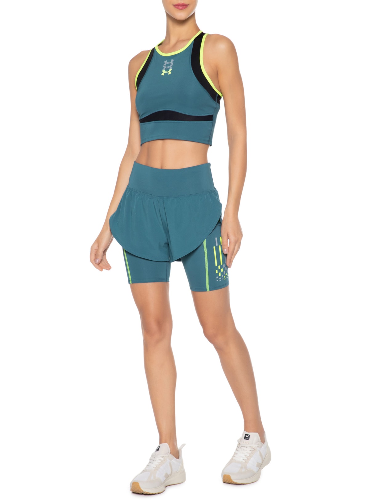 Top Run Anywhere Azul Under Armour