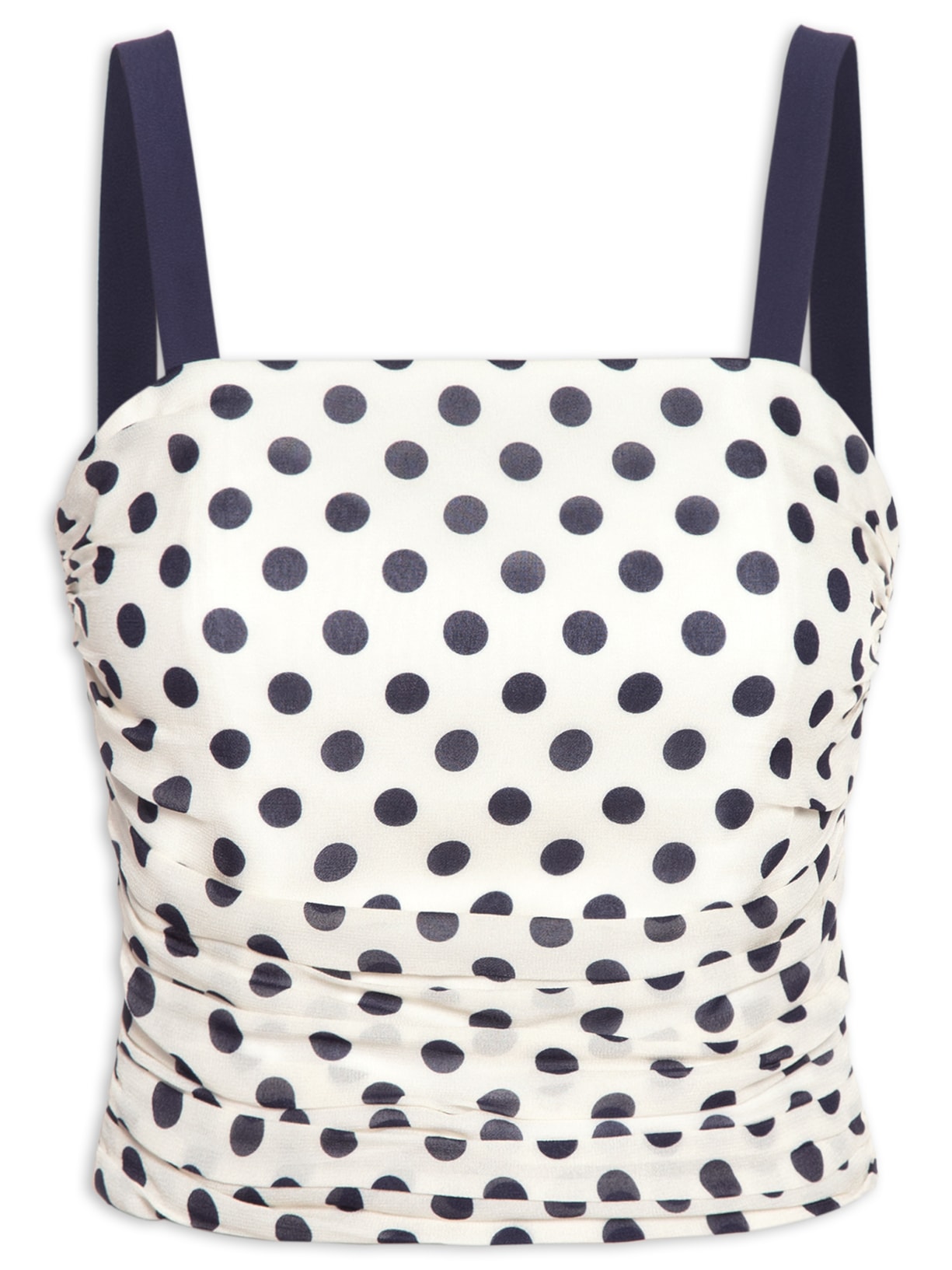 Top Sabrina Est Poá Off White Iorane