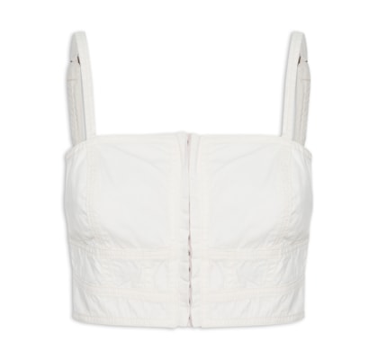 Top Sarja Pespontos - Off White