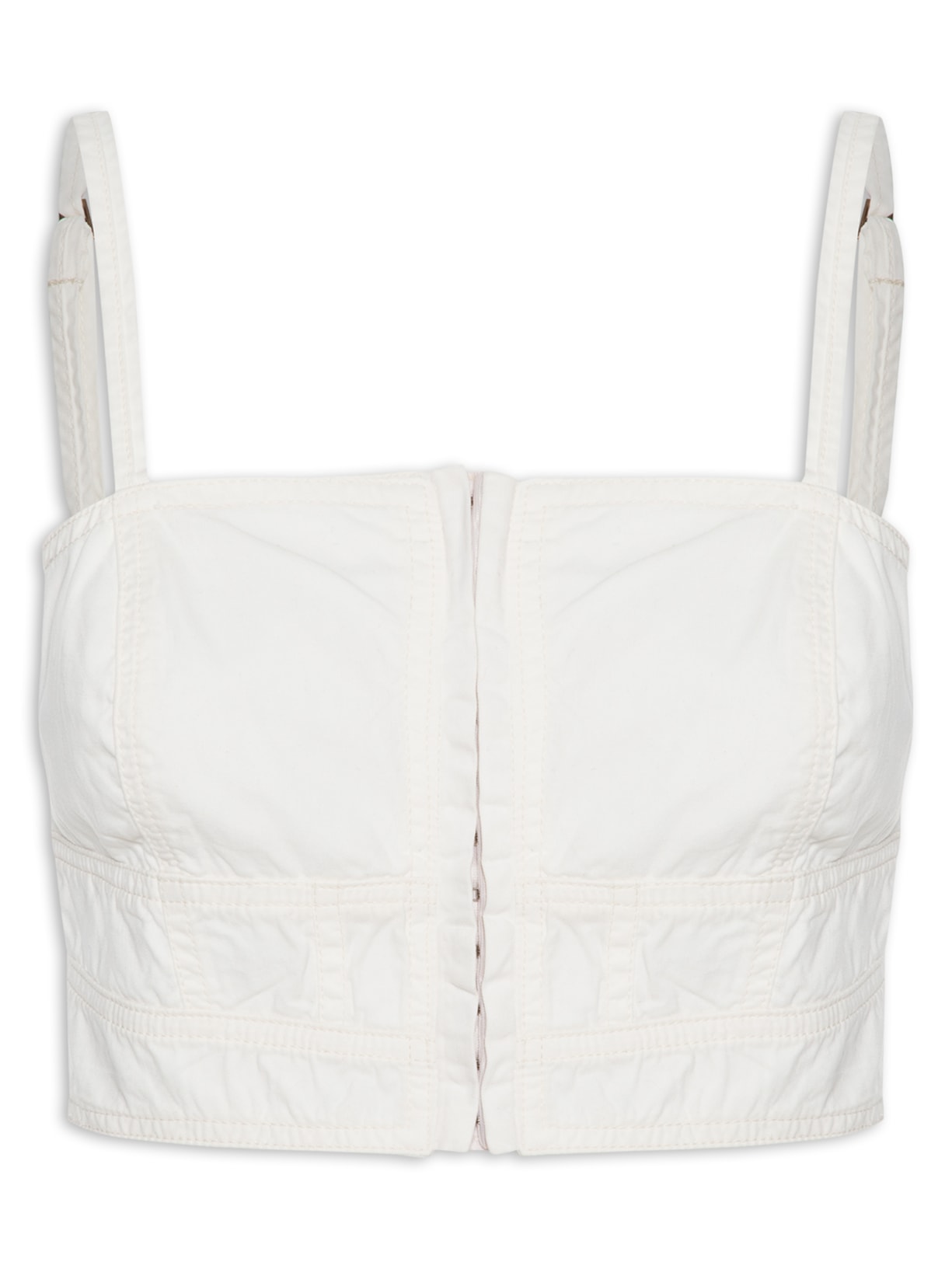 Top Sarja Pespontos - Off White