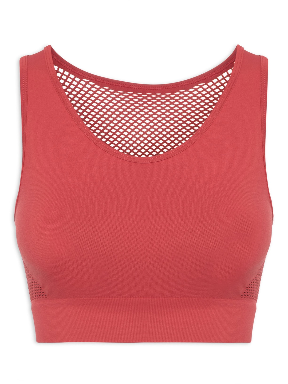 Top Seamless Orgânico - Vermelho