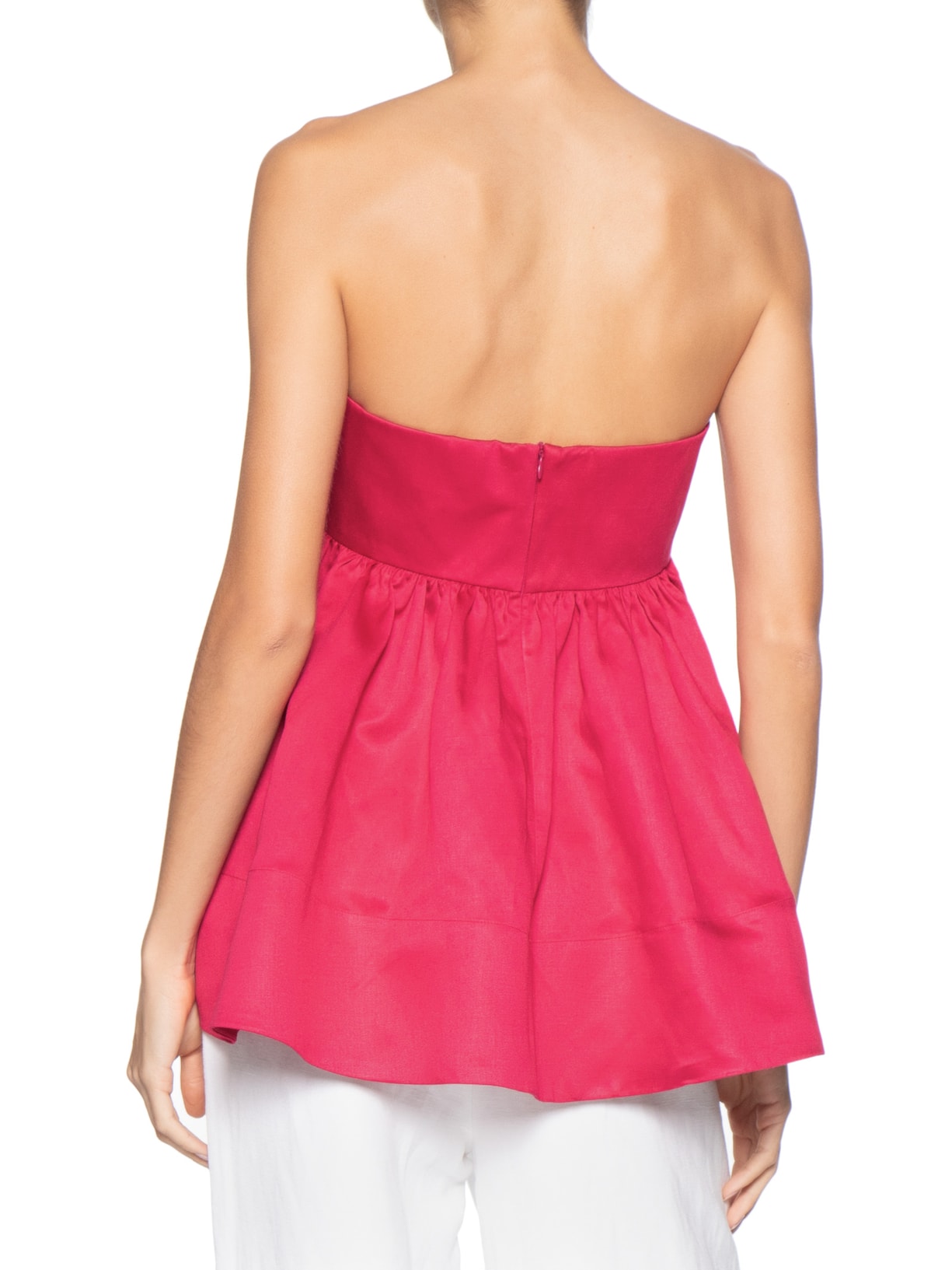 Top Sem Alça Franzido – Rosa Andrea Marques