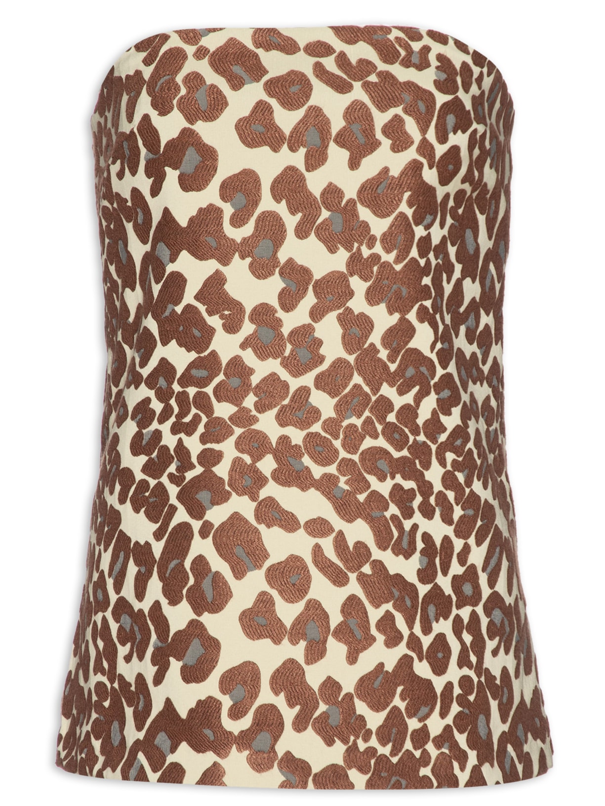 Top Sem Mangas - Animal Print