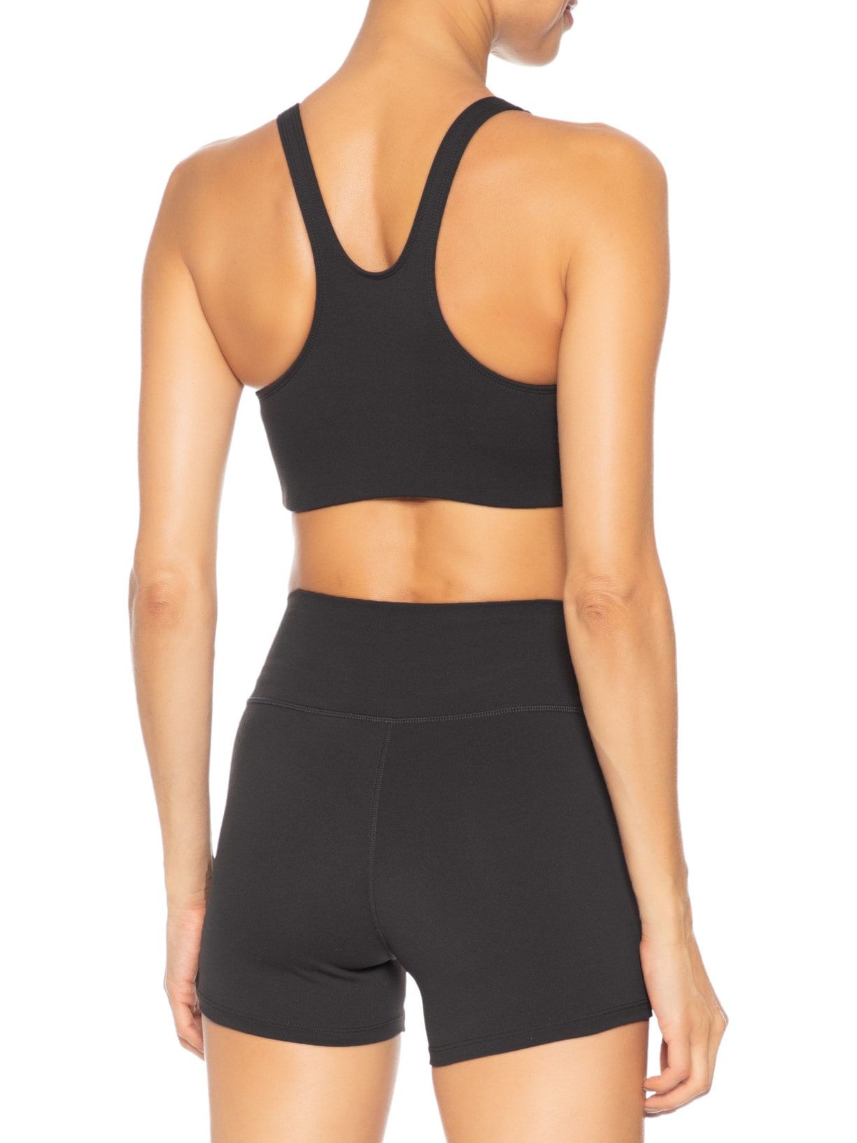 Top Serif Logo Sports Bra Marrom Sporty & Rich