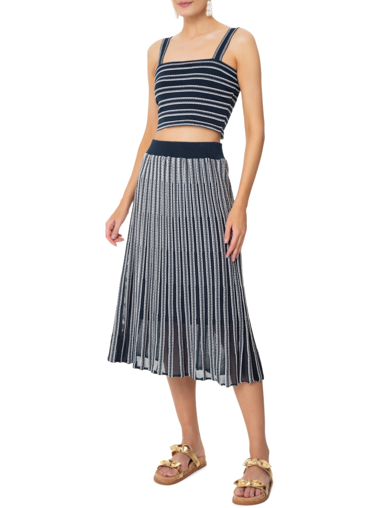 Top Shanti Azul Le Lis