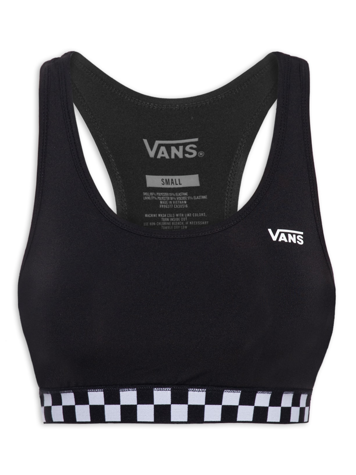 Top Skate Sports Bra - Preto