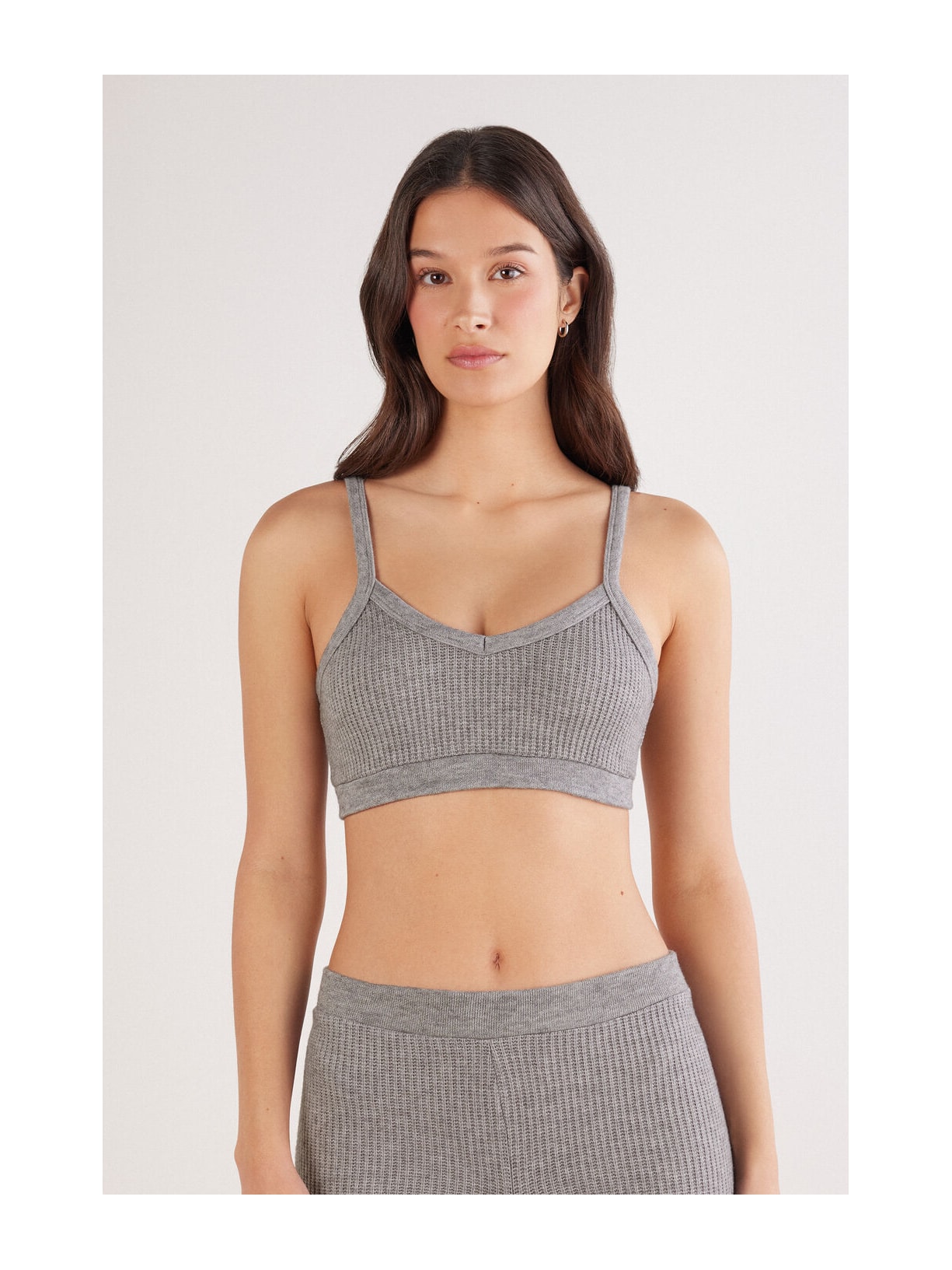 Top Soft Tricot Cinza Intimissimi