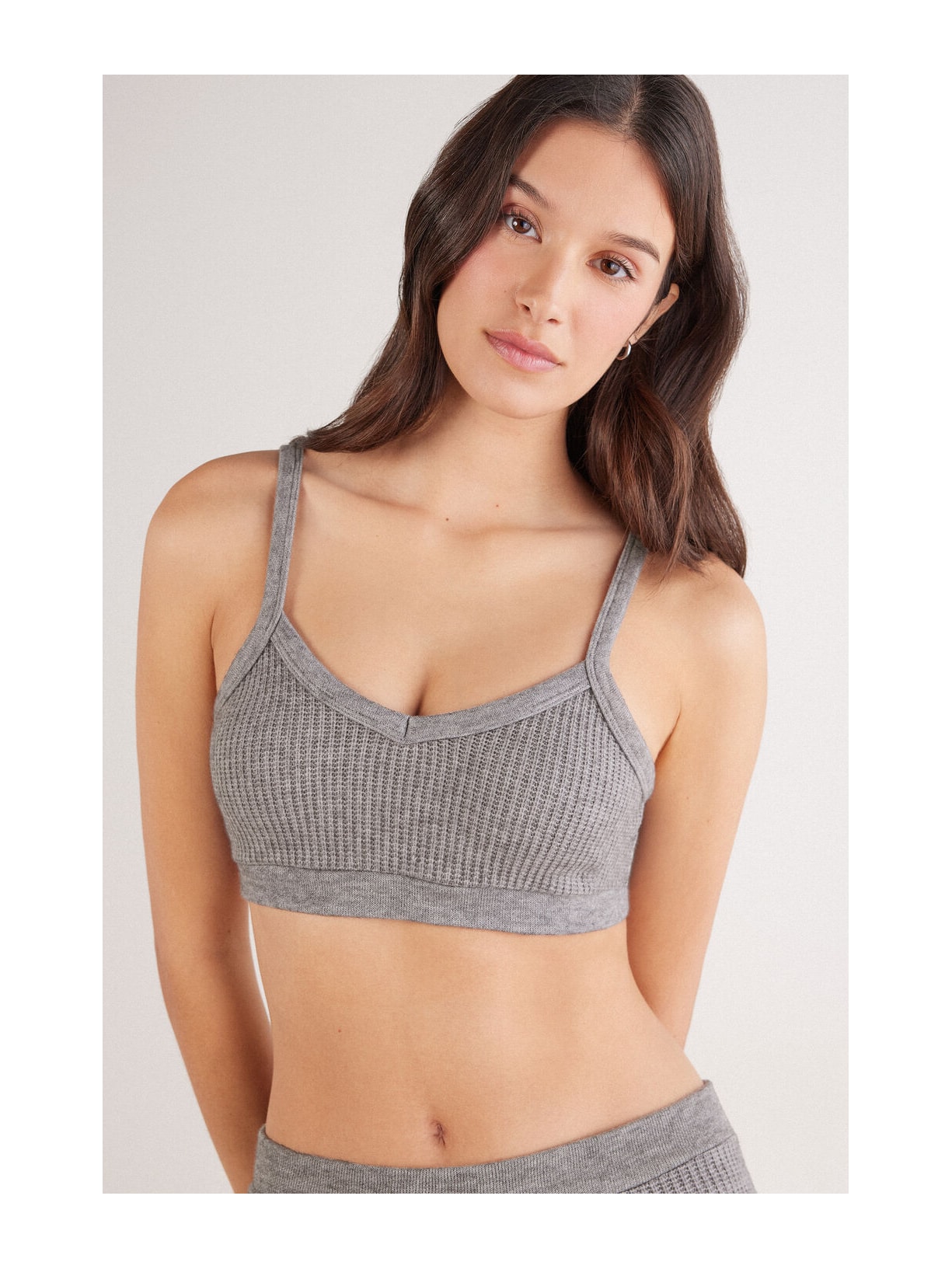 Top Soft Tricot Cinza Intimissimi