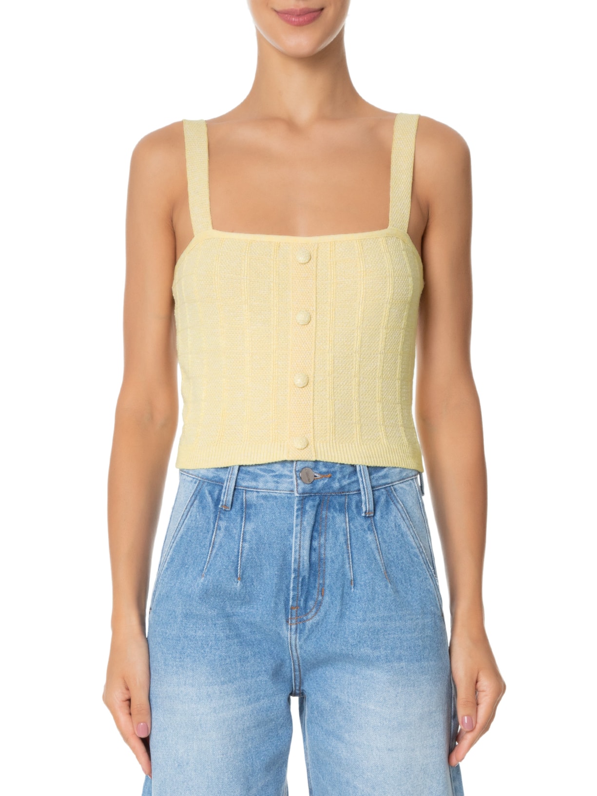 Top Solange II Amarelo Le Lis