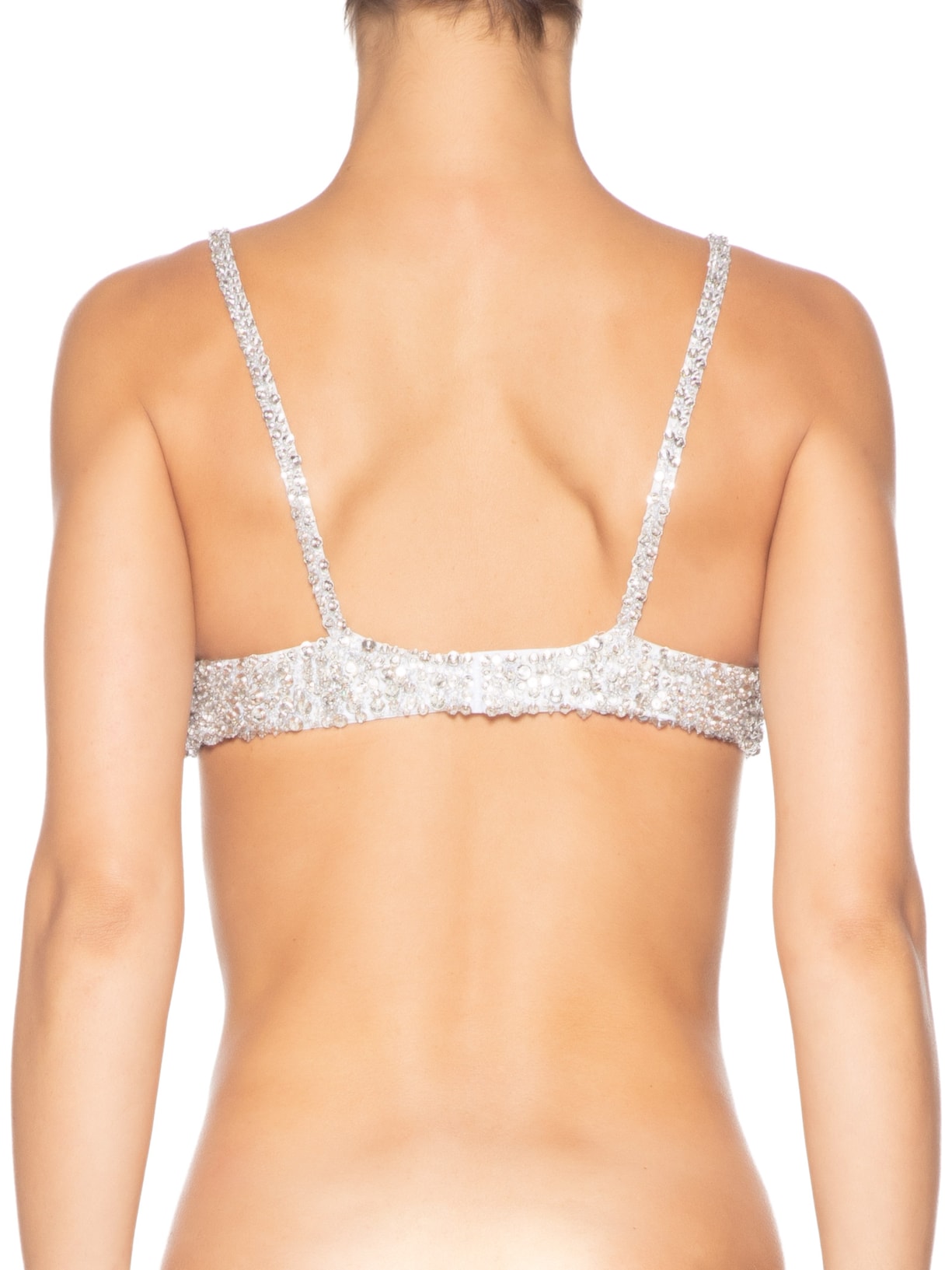 Top Sparkle Prateado S2g + Piesse