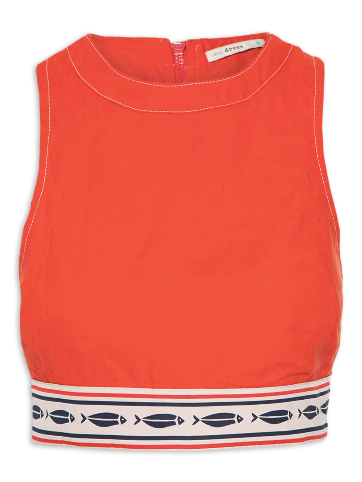 Top Sport Navy - Vermelho