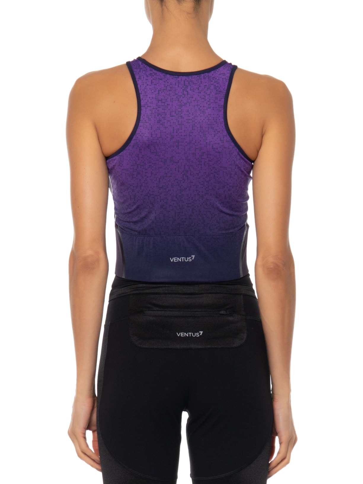 Top Sportivo Roxo Ea7 Emporio Armani