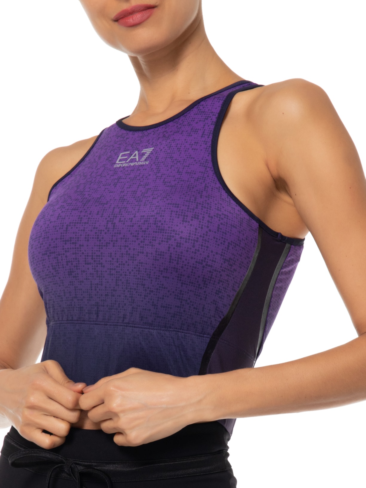 Top Sportivo Roxo Ea7 Emporio Armani