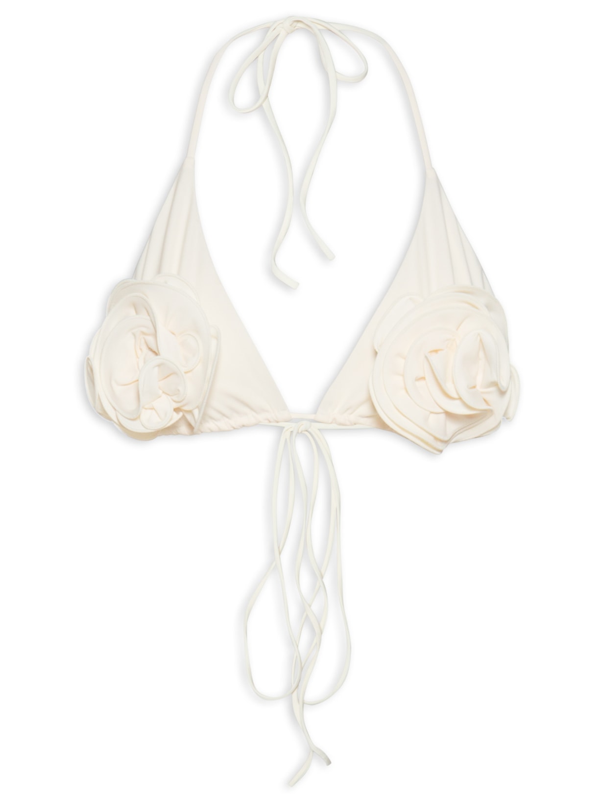Top Swim Bra Cream Bege Magda Butrym