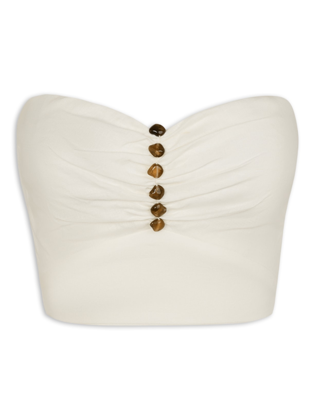 Top Sylvi Detalhe - Branco