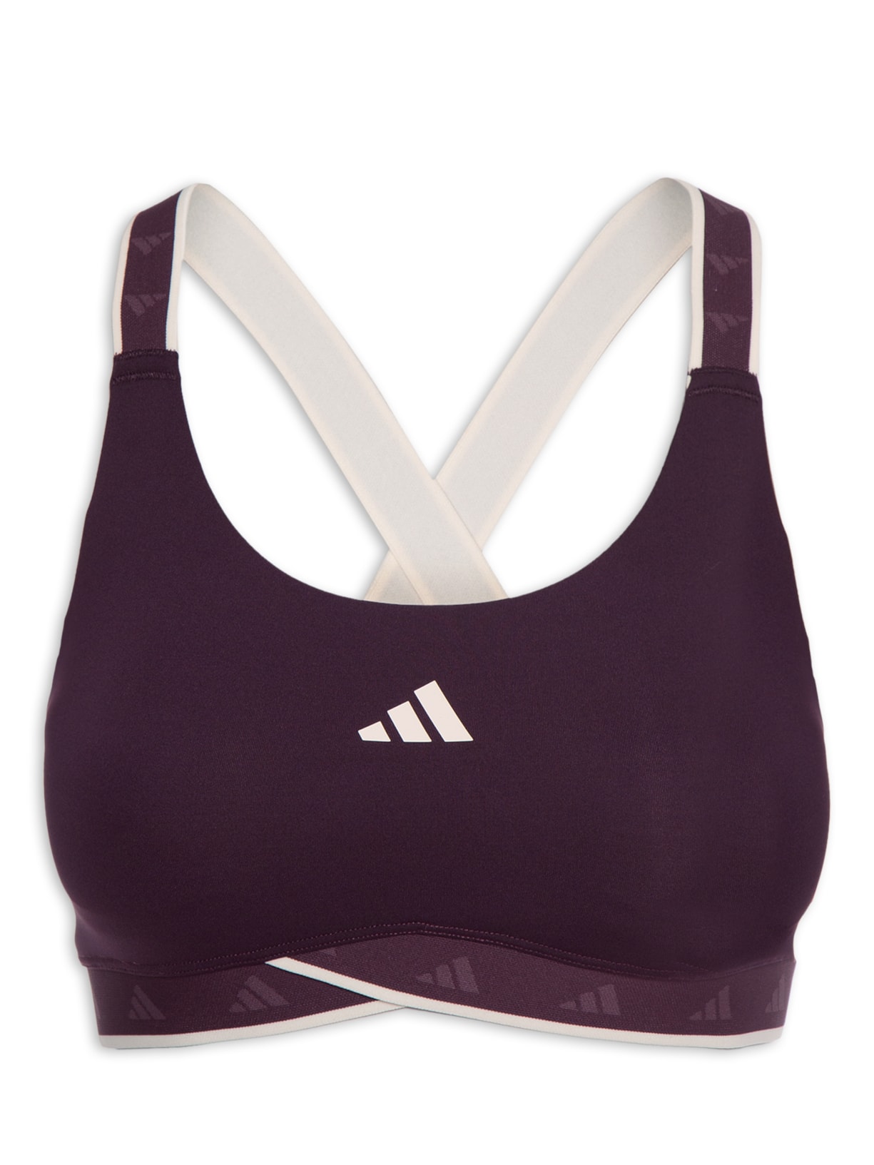 Top Techfit Médio Suporte - Roxo