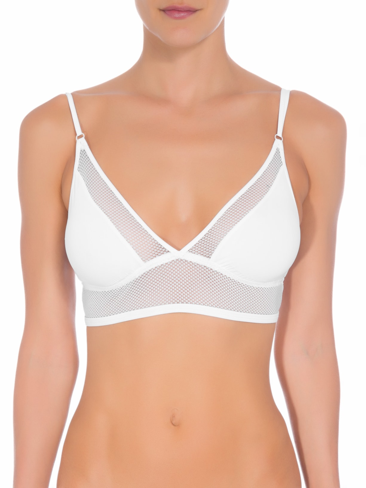 Top Tela Branco Valisere