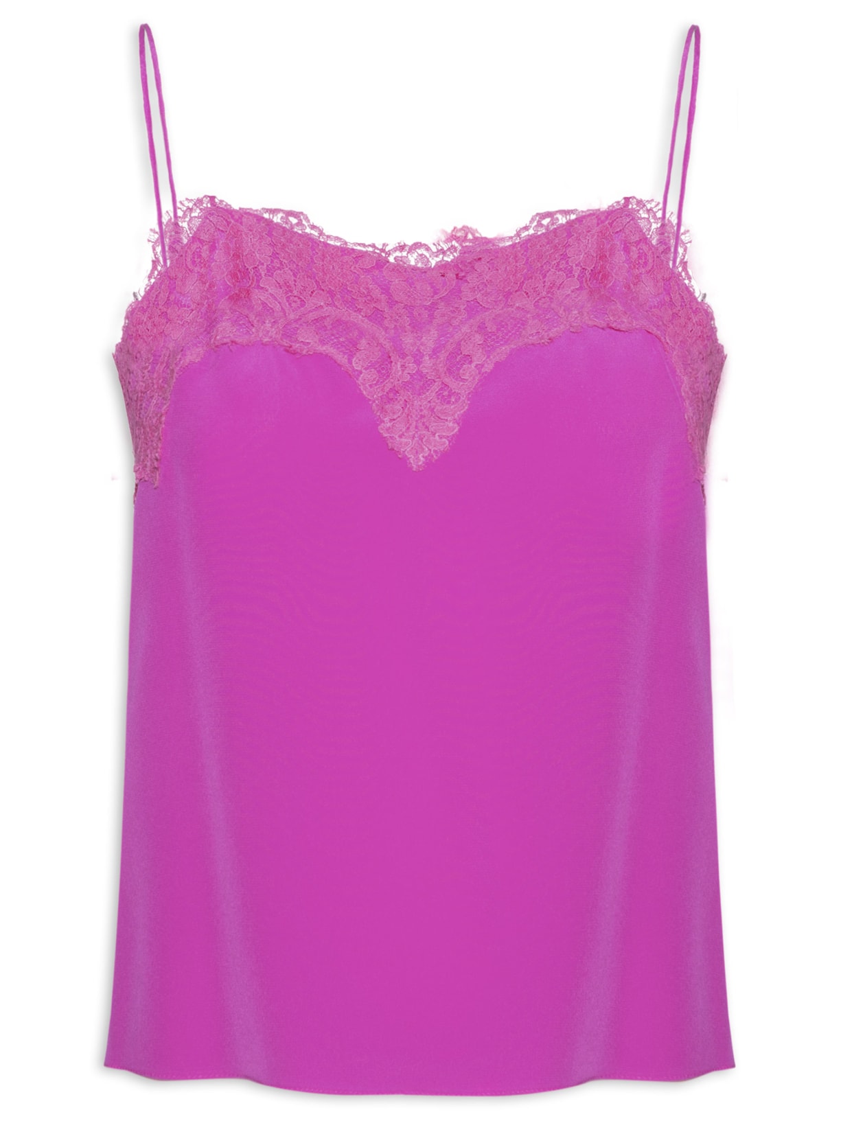 Top Tereza Decote Reto Rosa Animale