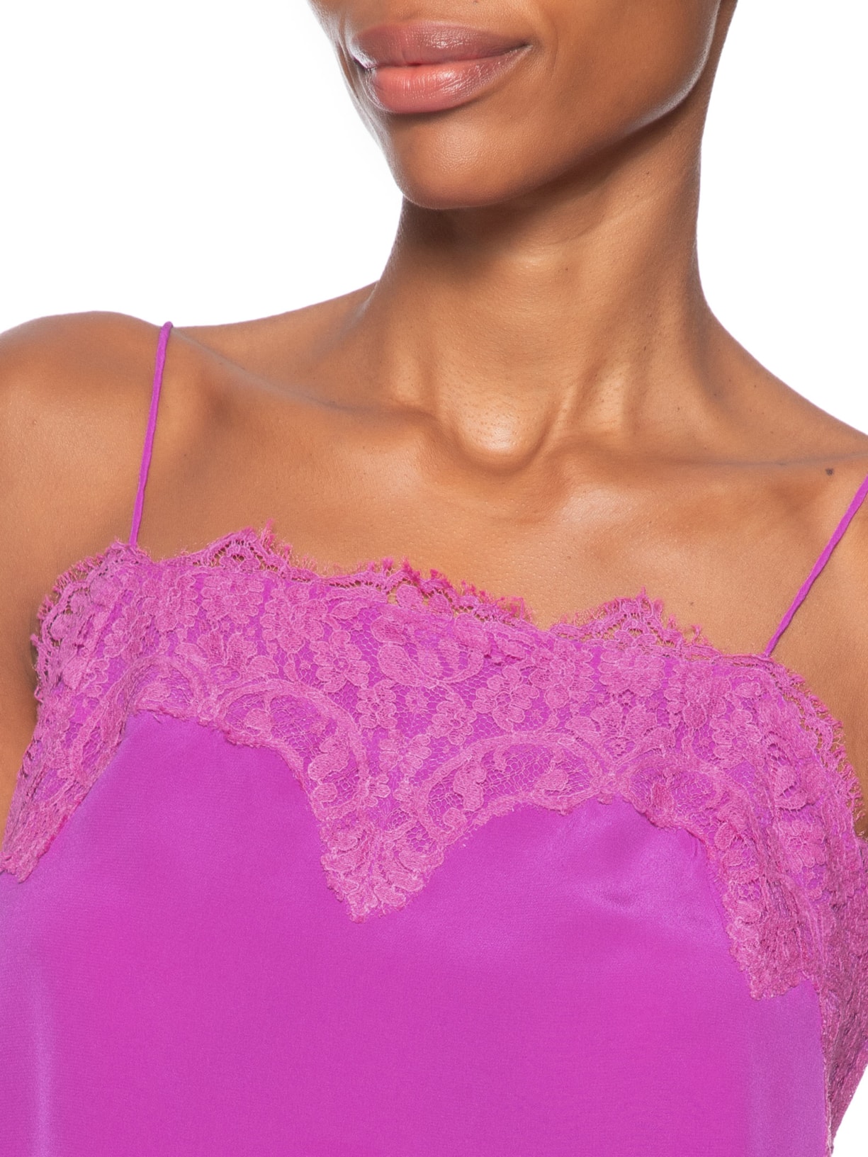 Top Tereza Decote Reto Rosa Animale