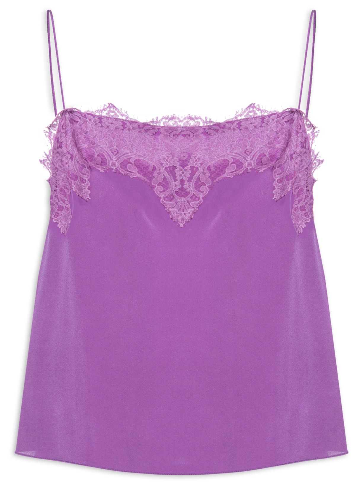 Top Tereza Decote Reto Roxo Animale