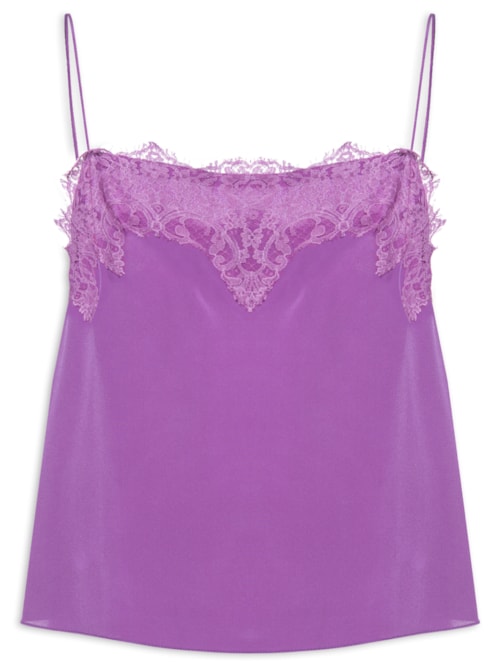 Top Tereza Decote Reto - Roxo