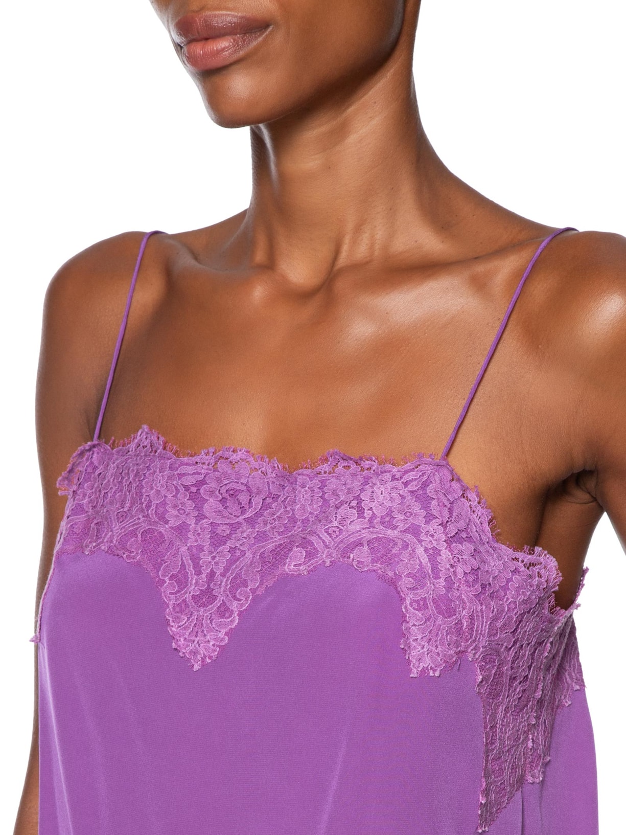 Top Tereza Decote Reto Roxo Animale