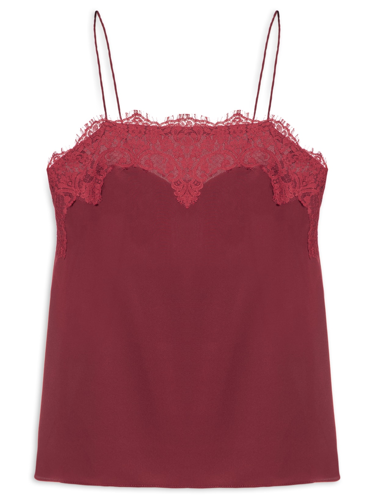 Top Tereza Decote Reto Vermelho Animale