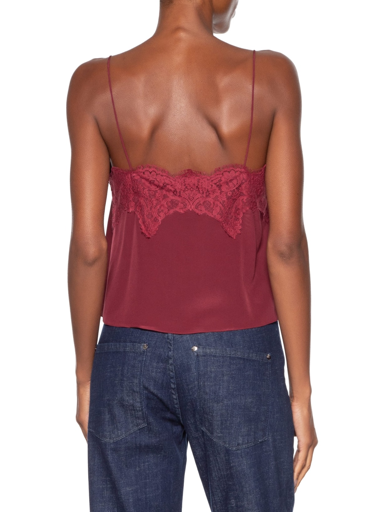 Top Tereza Decote Reto Vermelho Animale
