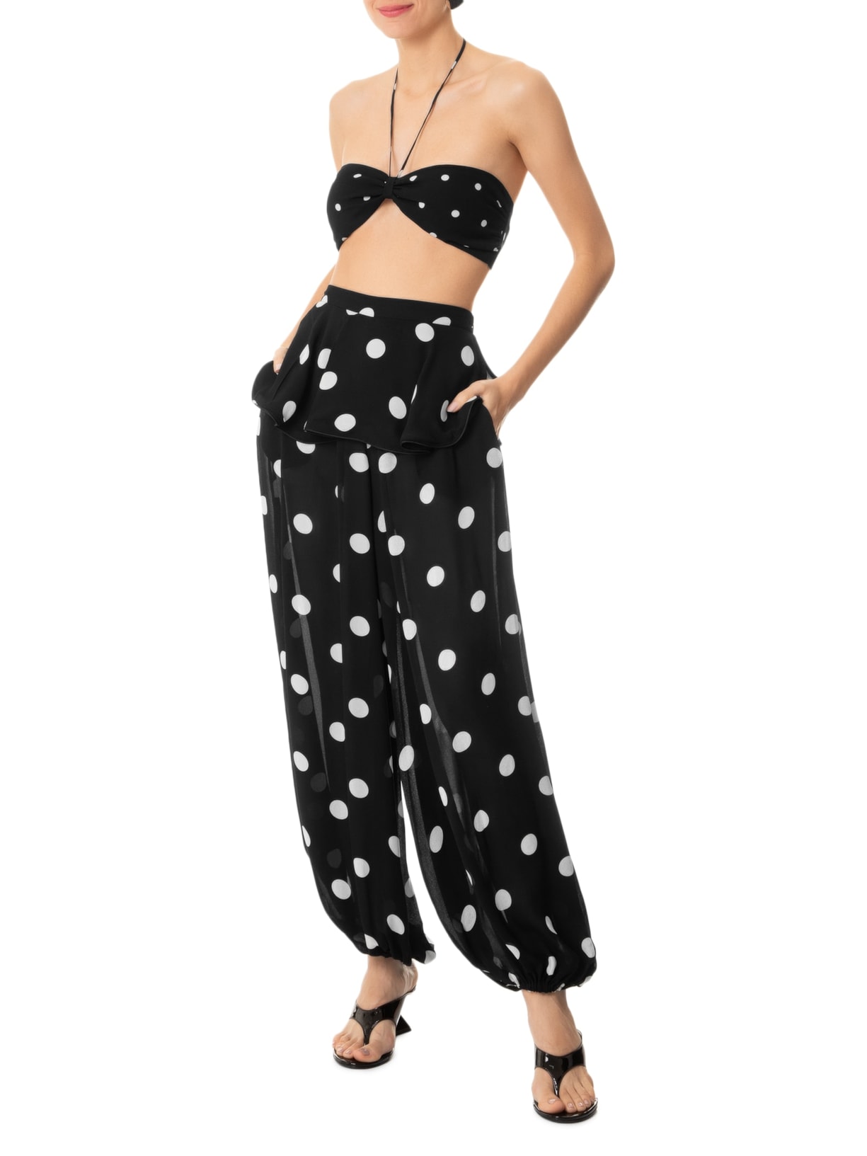 Top Tomara Que Caia Preto Adriana Degreas