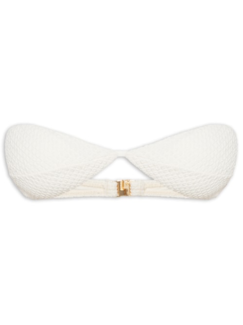 Top Tomara Que Caia Textura Liso - Branco