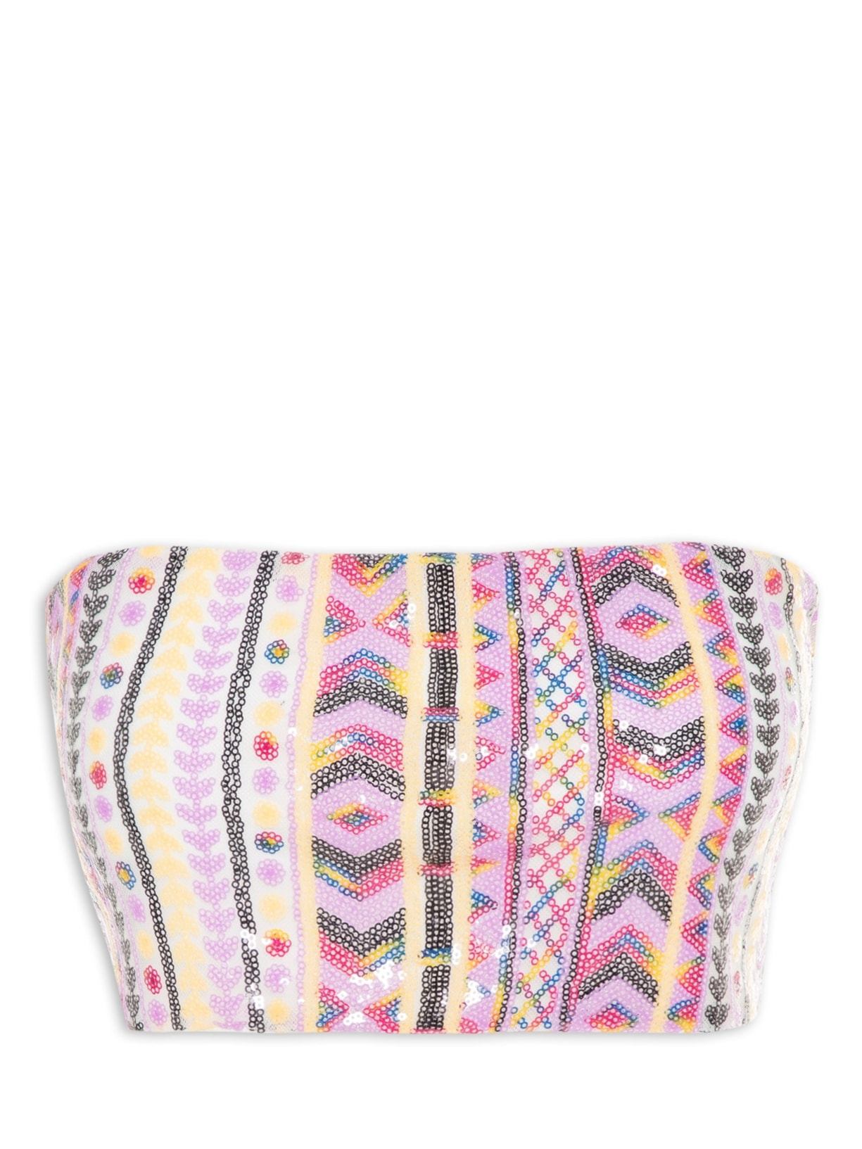 Top Tqc Carnaval Paetê Folk Rosa Market 33