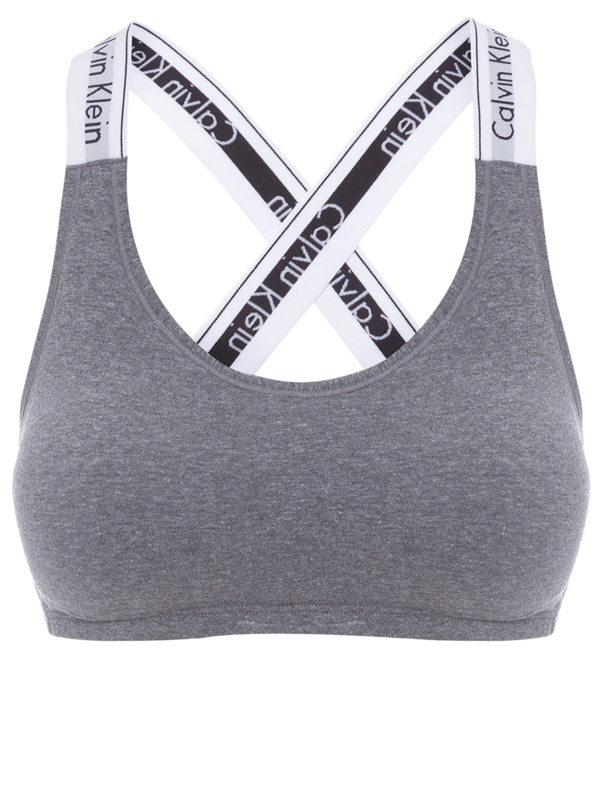 Top Triângulo Bojo Modern - Cinza