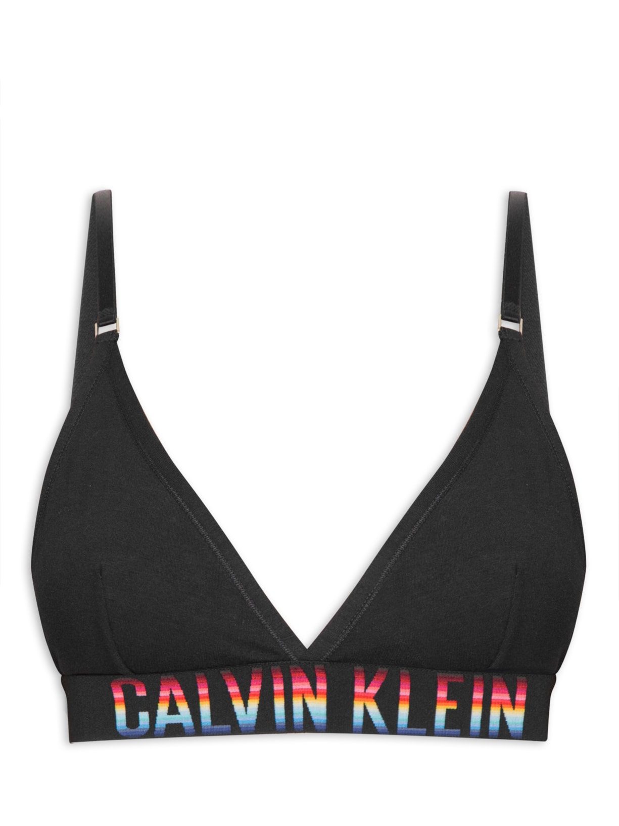 Top Triângulo Ck Pride - Preto