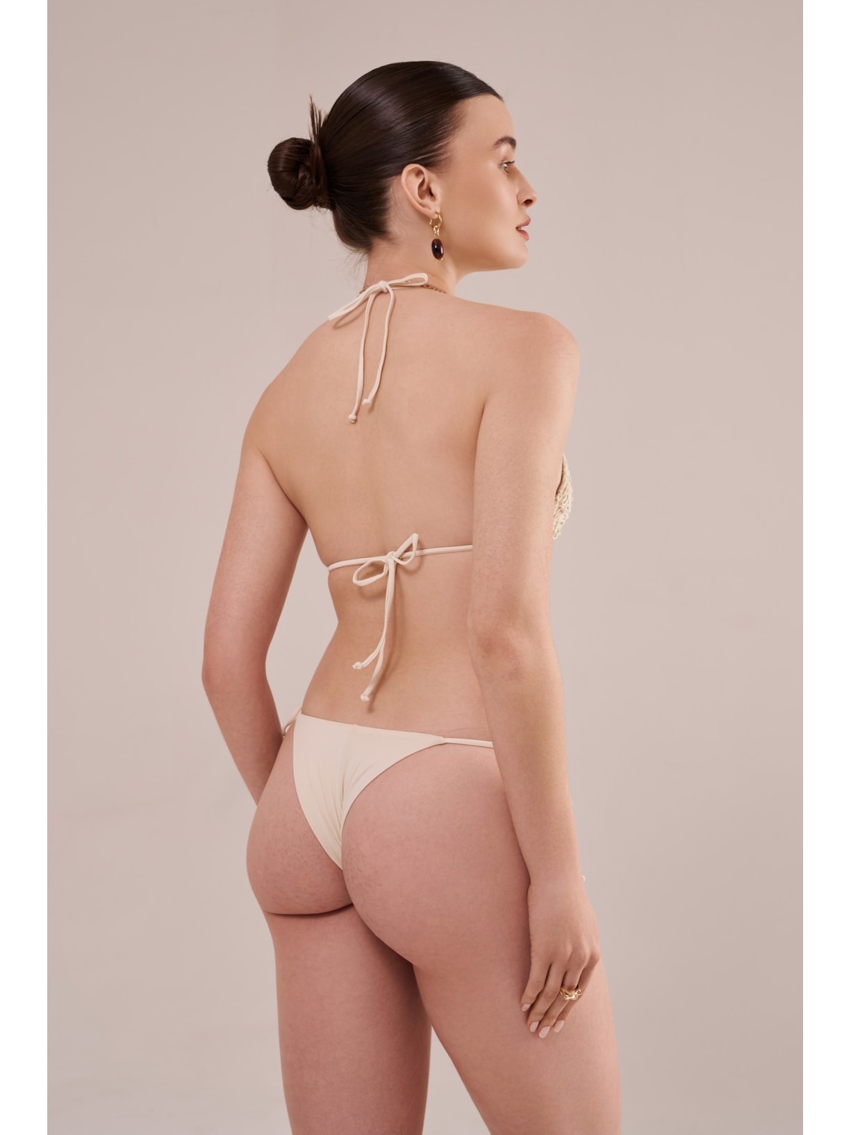 top triângulo crochê pesca Suntime