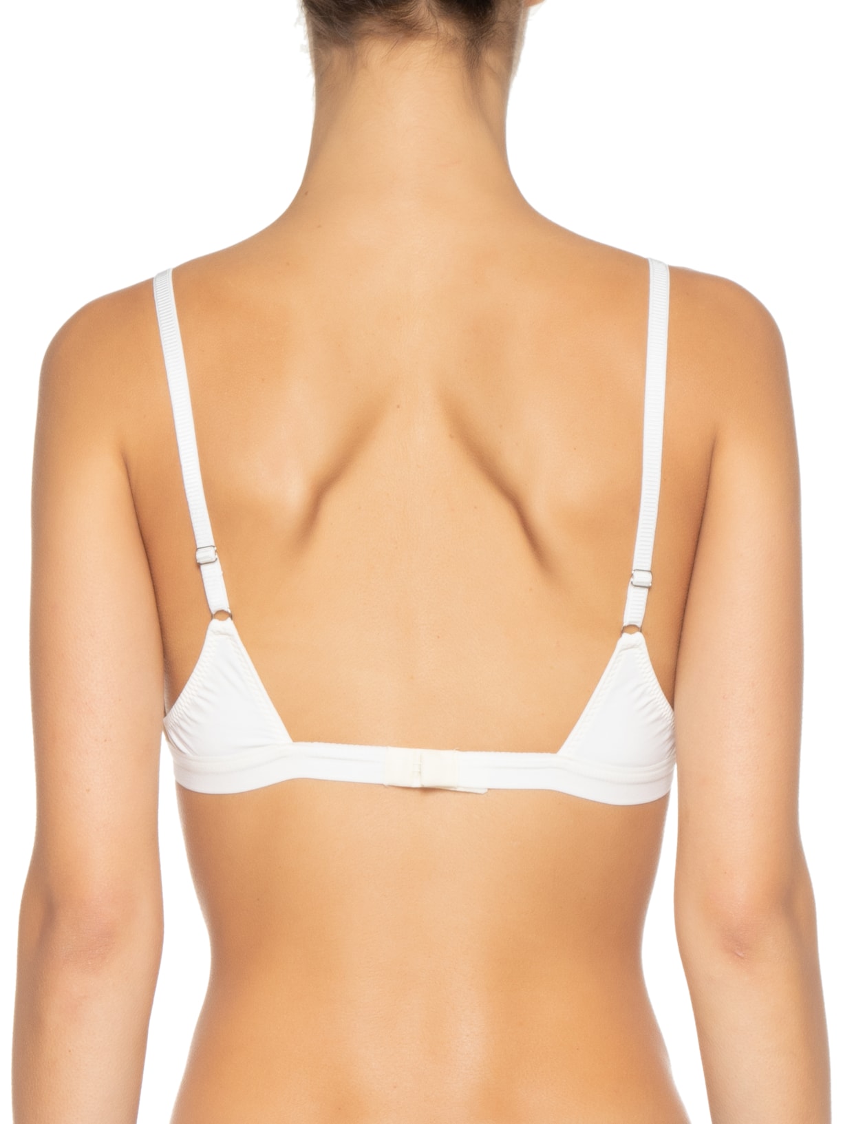 Top Triângulo Liso Off White Farm