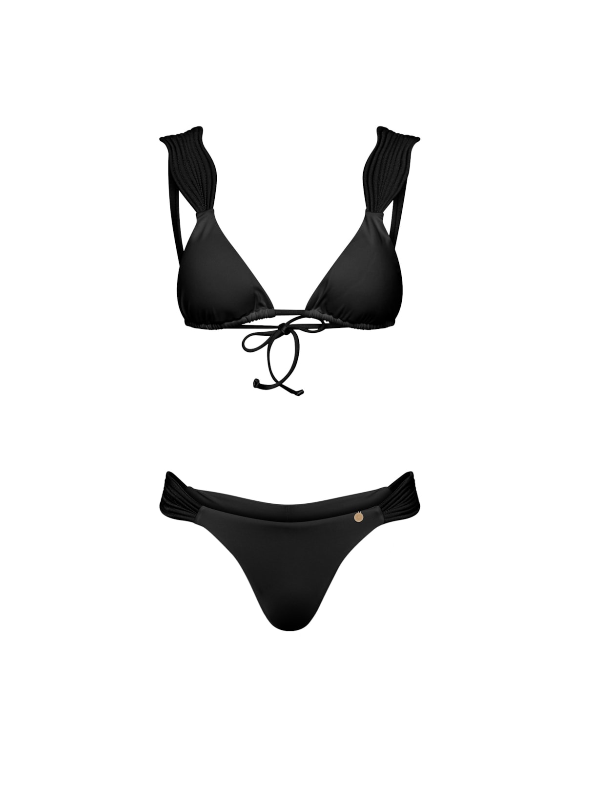 top triângulo mirella preto