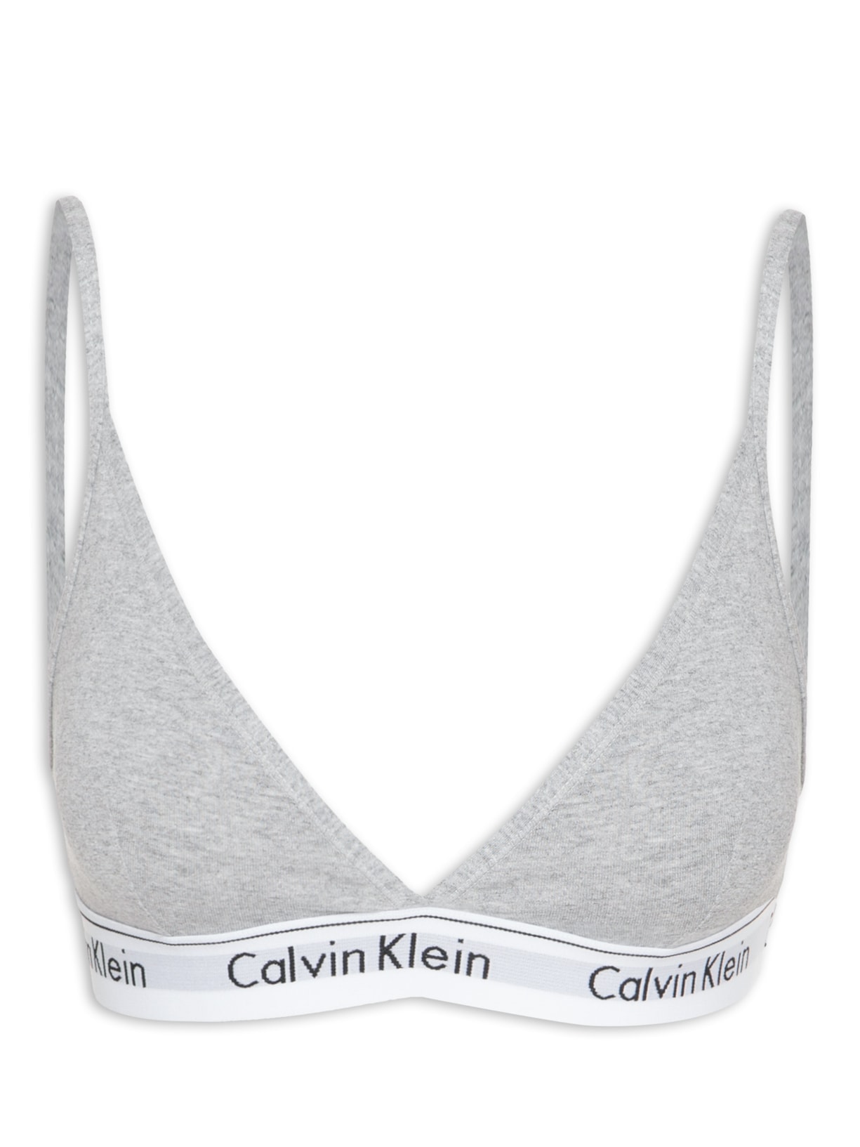 Top Triângulo Modern Cotton - Cinza