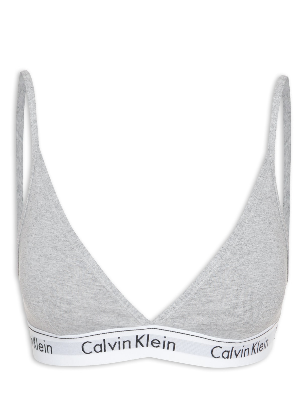 Top Triângulo Modern Cotton - Cinza