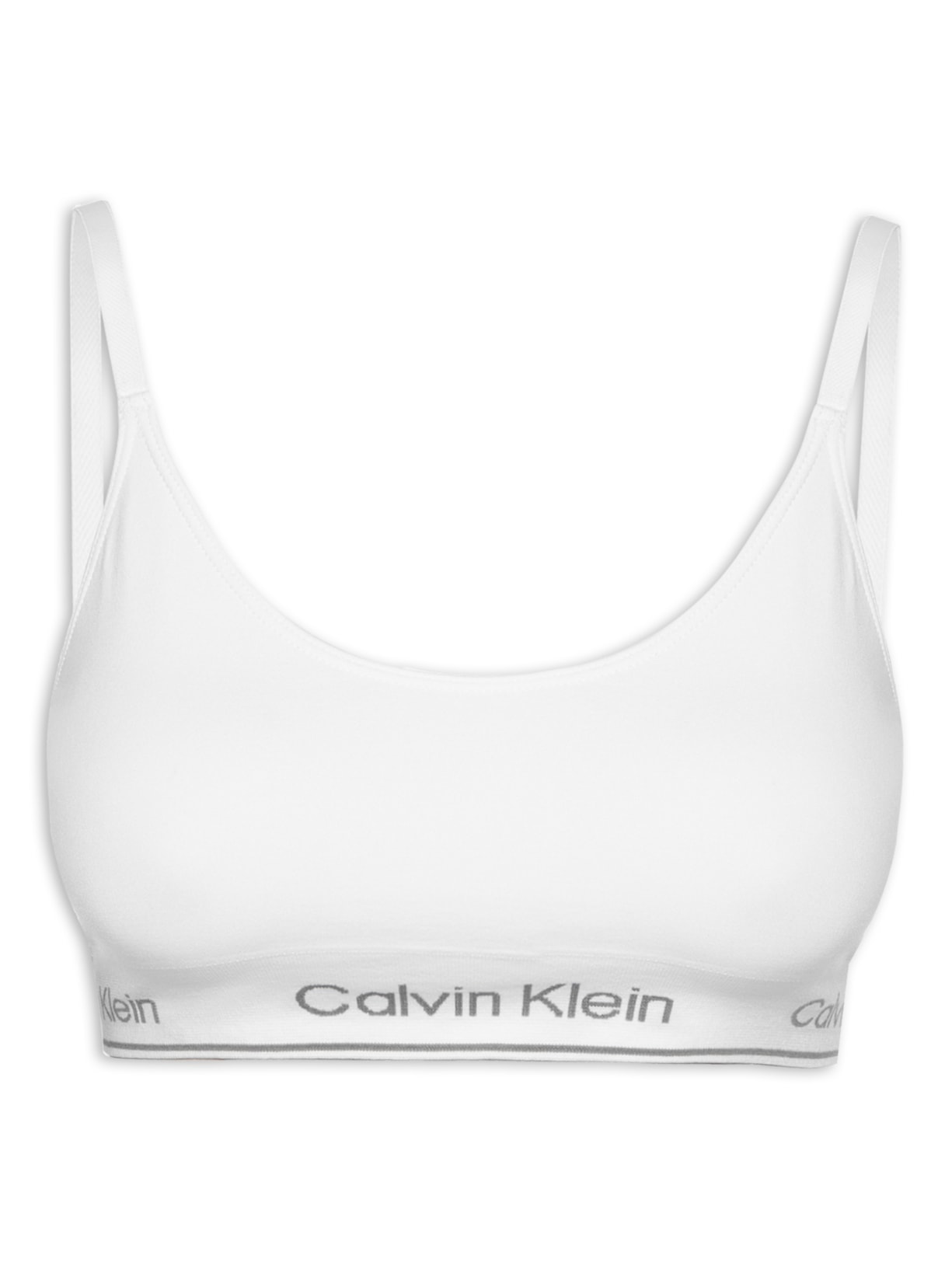 Top Triângulo Modern Cotton Seamless - Branco