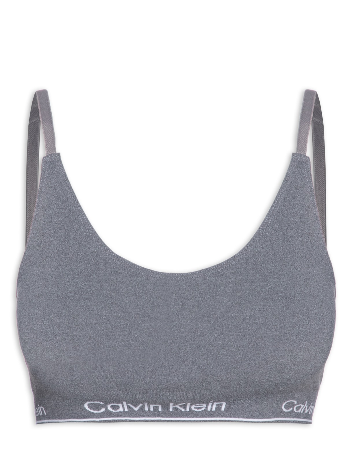 Top Triangulo Modern Cotton Seamless - Cinza